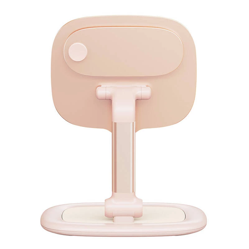 Stojak na tablet i telefon Baseus Seashell Series Pink — regulowana wysokość, lekki