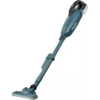 Odkurzacz bezprzewodowy Makita DCL284FZ 2 w 1 / szczotka elektryczna, suchy, bezworkowy, tkanina, czarno-turkusowy