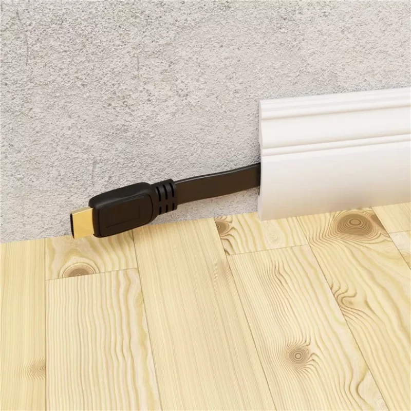 Goobay | Płaski kabel HDMI High Speed z Ethernetem | 61279 | HDMI męski (typ A) | HDMI (typ A) | HDMI do HDMI | 2 m