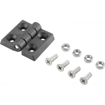 Zawias Basetech z tworzywa sztucznego 53x44x8 mm 53 mm 1 szt. (BT-1697226)
