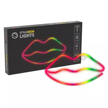 Neonowe światło dekoracyjne MANTA SNL61RGB LIPS RGB ze zmianą kolorów, model SNL61RGB