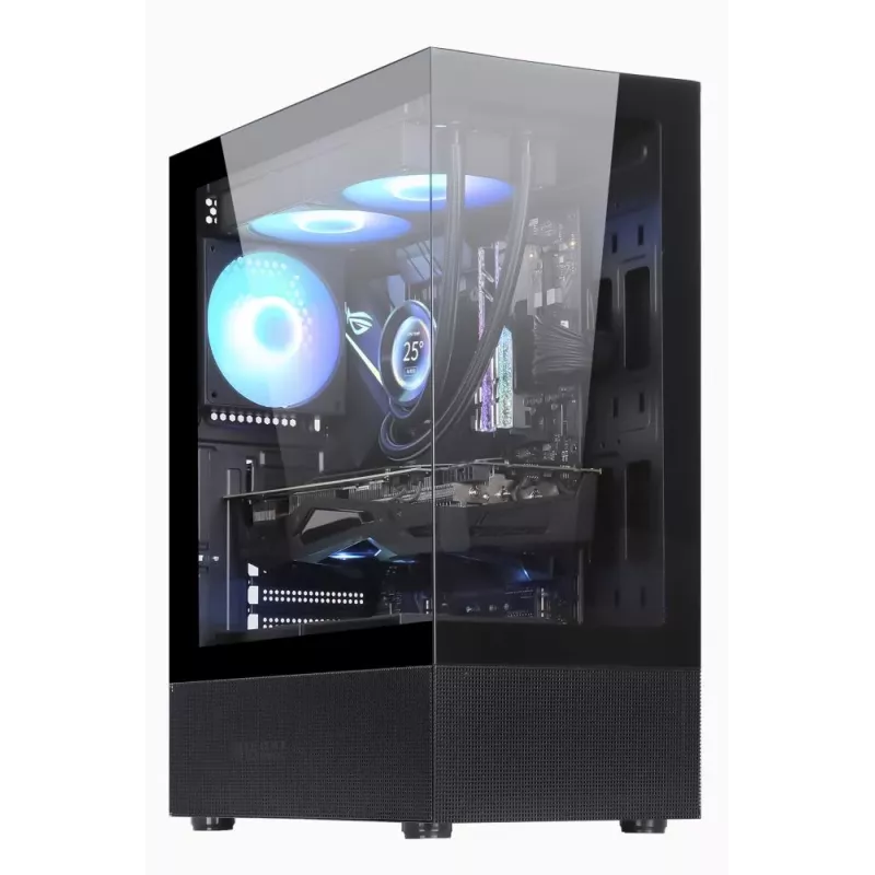 Obudowa | GOLDEN TIGER | Obsługiwane formaty płyt głównych ATX/micro ATX | Czarna | Midi Tower | Raider DK-6 | RAIDERDK6