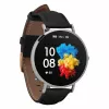 Smartwatch Garett Verona srebrno-czarny skórzany VERONA_SREB_CZARN_SKOR Garett
