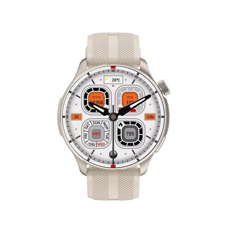 Smartwatch TRACER SM7 Astral Starlight — Bluetooth, czujnik tętna