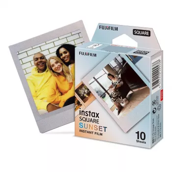 Film do zdjęć natychmiastowych Fujifilm INSTAX SQUARE Sunset 10 szt. 62 x 62 mm