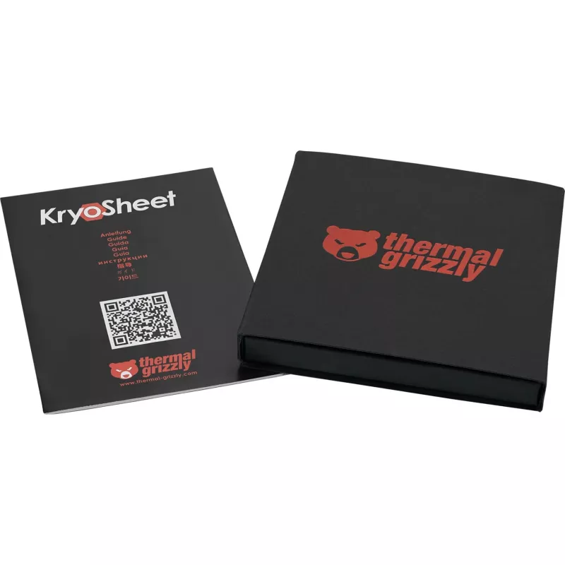 Podkładka termiczna Thermal Grizzly KryoSheet 68×51 mm Antracytowa, 1 g
