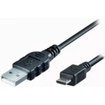 Kabel USB e+p TL 592 1m Micro-USB B USB A Czarny