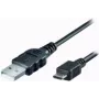 Kabel USB e+p TL 592 1m Micro-USB B USB A Czarny