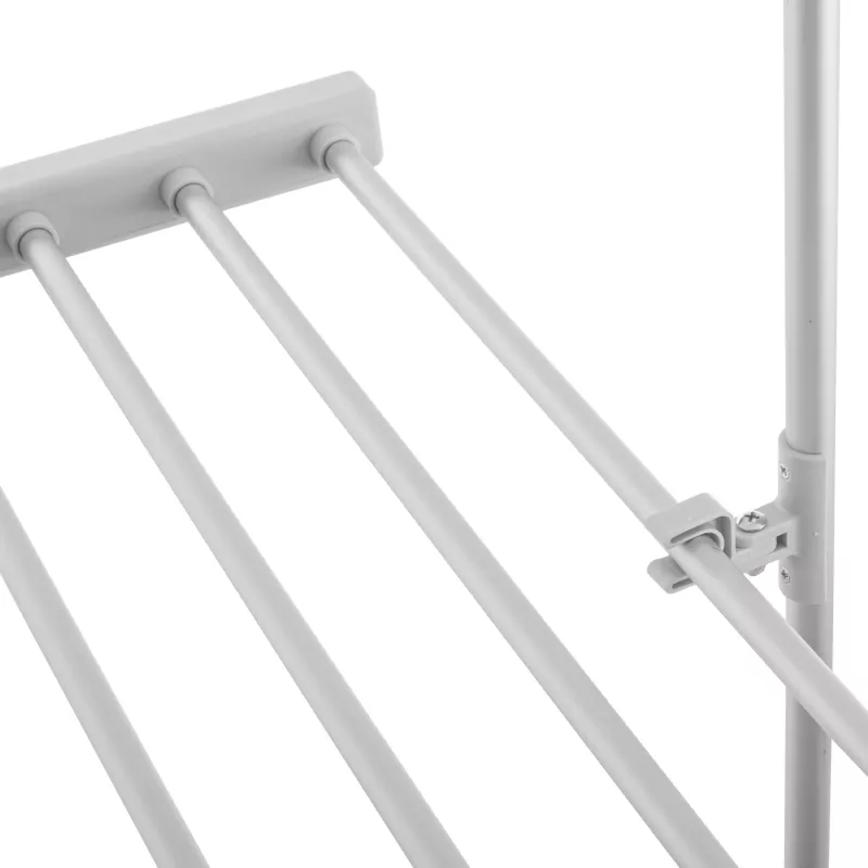 Elektryczna składana suszarka na pranie Adler AD 7829 — 300 W, 148×52×90 cm, biała, wolnostojąca