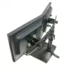 Ergotron DS100 - Podstawa - pozioma - dla 2 wyświetlaczy LCD - Aluminium, Stal - Czarny - Rozmiar ekranu: do 61 cm (do 24 cale)
