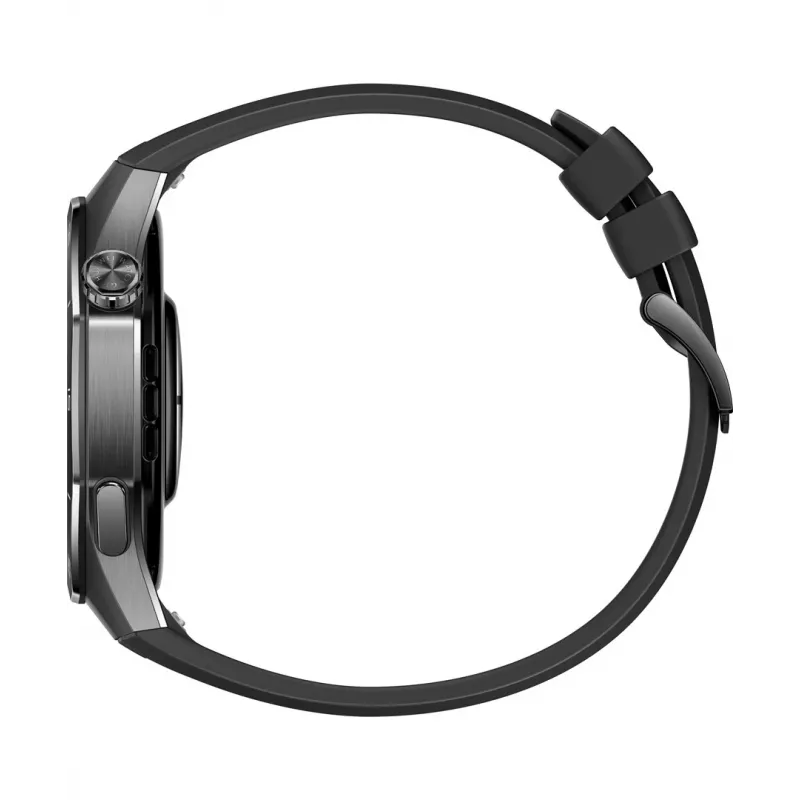 Smartwatch HUAWEI WATCH GT5 Pro 46mm — 1,43 cala AMOLED, GPS, 524 mAh, obudowa tytanowa, czarny pasek
