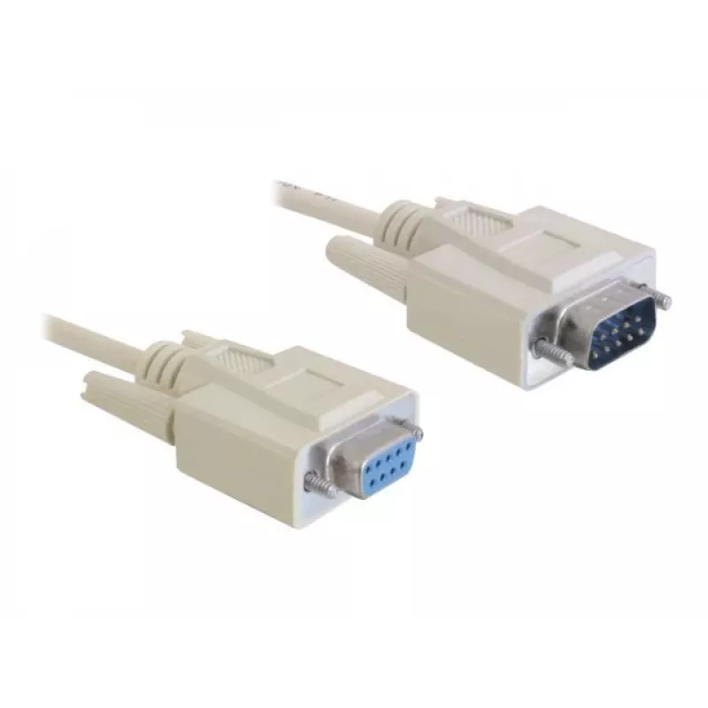 Kabel szeregowy DeLOCK Sub-D9 84016 5m Beżowy