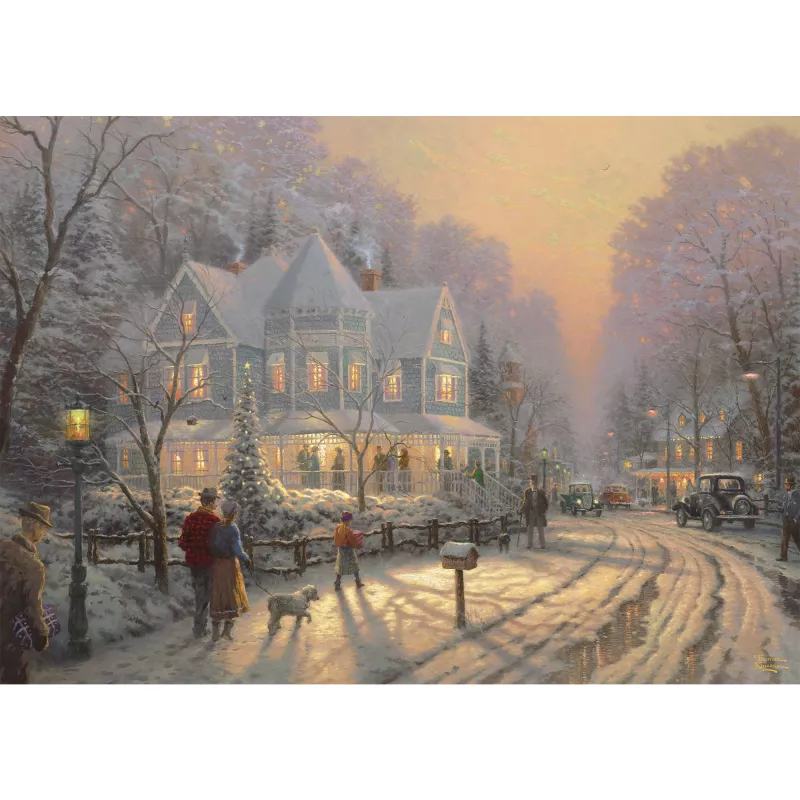 Thomas Kinkade Studios: Feierliche Weihnachtstage, Puzzle 1000 elementów