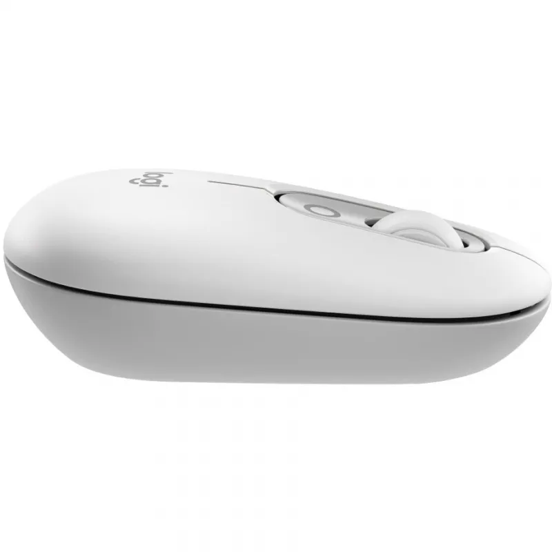 Mysz Logitech POP Icon Combo Bluetooth QWERTZ Szwajcarski Pomarańczowo-Biały
