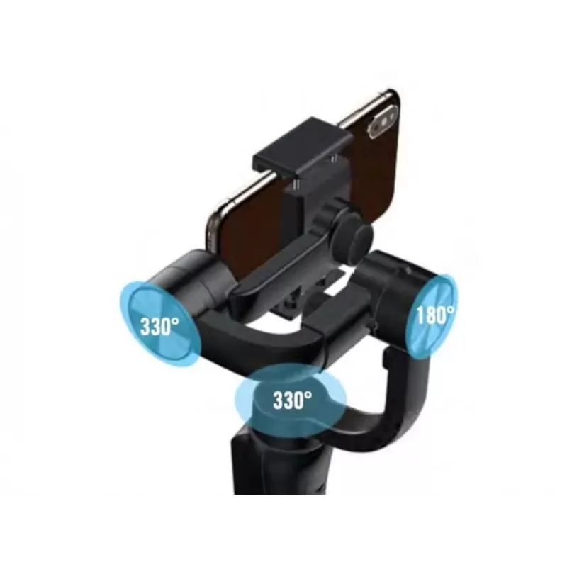 GoXtreme GX3 55243 3-osiowy stabilizator gimbala, lekki ręczny do kamer i kamer sportowych