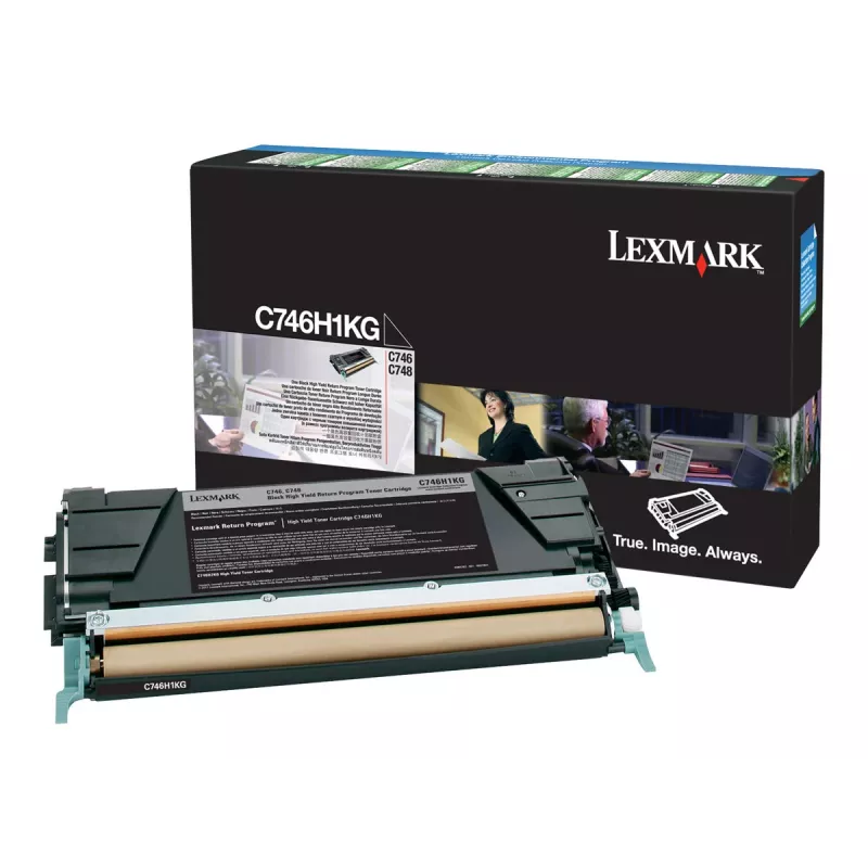 Toner Lexmark C746H1KG Czarny 10000 stron