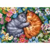 Puzzle schmidt spiele Sleeping Velvet Paws 1000 elementów