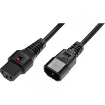 Kabel zasilający Microconnect PC1022 czarny 3 m wtyk C14 gniazdo C13