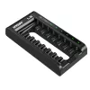 Ładowarka do akumulatorów AA/AAA 1,5 V i 1,2 V, inteligentna – 8 gniazd