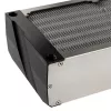 Chłodnica Aqua-Computer airplex radical 4/360 — Aluminium/Miedź/Stal nierdzewna, 400×140×73 mm