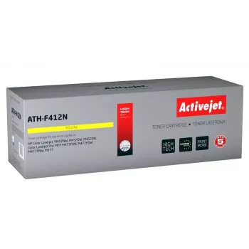 Toner Activejet ATH-F412N (zamiennik do HP 410A CF412A; Supreme; 2300 stron; żółty)