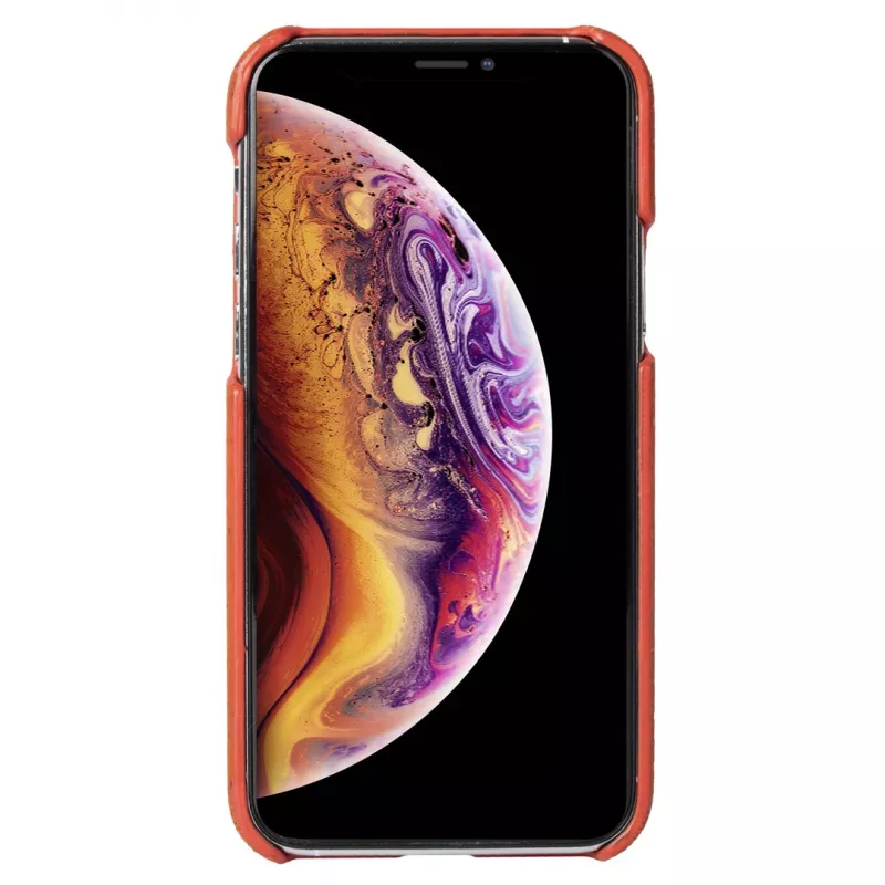 Ochronna obudowa telefonu Krusell Birka dla Apple iPhone 11 Pro Max — rdzawy kolor