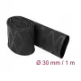 Rura termokurczliwa DeLOCK 19596 ze wzorem X antypoślizgowa 1 m x 30 mm czarna