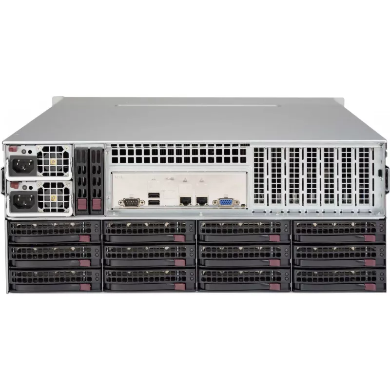 Supermicro SuperChassis 847BA-R1K23LPB 4U 36-Bay Obudowa serwerowa 1200W Redundantna