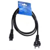 Kabel zasilający Savio CL-81 Czarny 1.8 m wtyczka zasilania typu E IEC C5