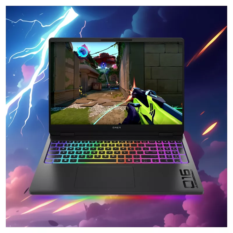 HP OMEN by MAX 16-ah0095ng CU 9 275HX, NVIDIA GeForce RTX 5080, 32GB 2TB SSD W11Home - Układ klawiatury może być niemiecki