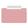 Logitech Keys-To-Go - Klawiatura - Bluetooth - QWERTY - Hiszpańska - Blush Pink - do Apple iPad/iPhone/TV