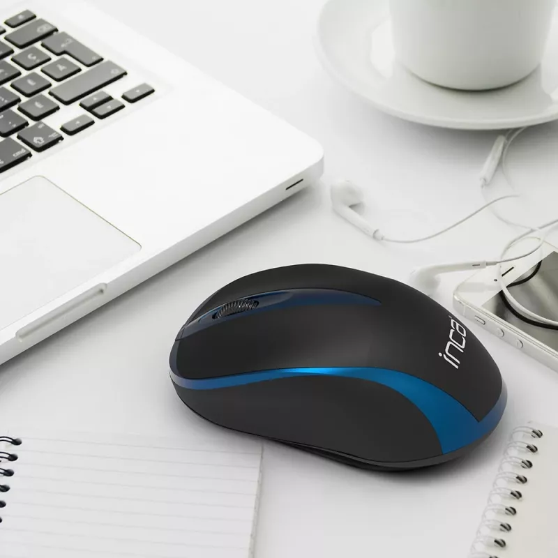 Cian Technology GmbH INCA Mysz IWM-221RSMV Nano-USB Bezprzewodowa 1000 DPI BL/SW retail - Mysz