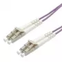 VALUE LWL-kabel 50/125µm OM4, LC/LC, Fioletowy 5,0m (21.99.8755)
