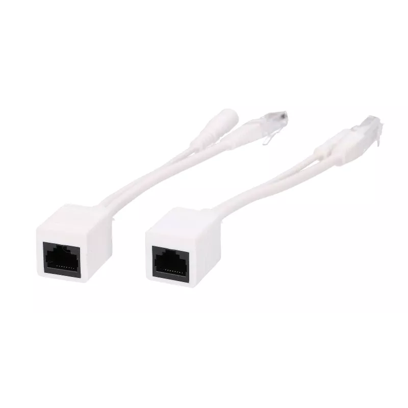 Extralink 1-Portowy Iniektor PoE, Iniektor i Rozgałęźnik PoE, 100 Mb/s