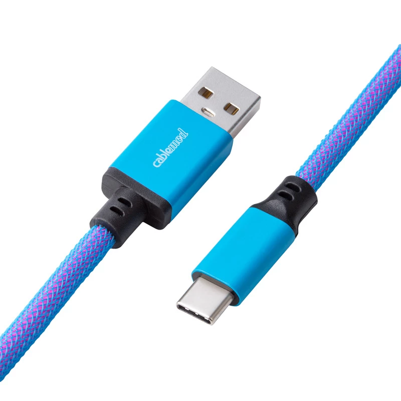 Kabel USB Cablemod CM-CKCA-CLB-ILB150ILB-R 1,5 m USB A USB C niebieski (CM-CKCA-CLB-ILB150ILB-R)