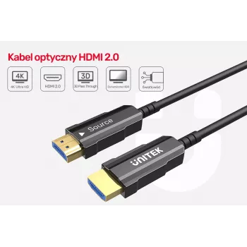 Kabel HDMI UNITEK C11072BK-15M