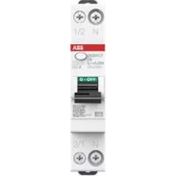 ABB RCBO Switch 1 DSX301CA-B13/0,03TE 6kA 1P+N Typ A B13 2CSR255165R1135 (2CSR255165R1135)