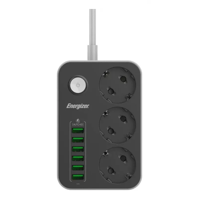Przenośny powerbank Energizer EPB2500W01EU 2500 mAh z wyjściem USB, kompaktowa ładowarka