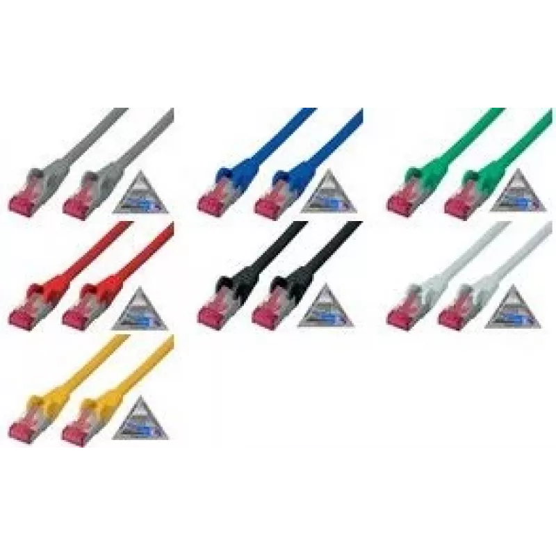 Kabel sieciowy ShiverPeaks BS75725-AY 15m Cat6a S/FTP Żółty