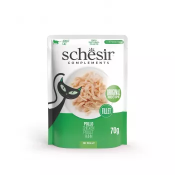SCHESIR Pierś z kurczaka w galarecie - mokra karma dla kota - 70 g