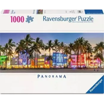 Puzzle Ravensburger 12001710 — 1000 elementów, Motyw miasta, 980×375 mm, Wiek 14+