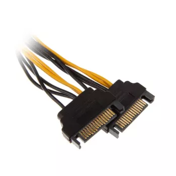 Wewnętrzny kabel zasilający Akasa AK-CBPW13-15 0,15 m