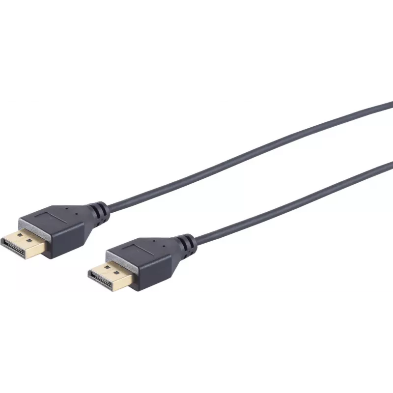 Kabel DisplayPort S/CONN 10-49035 2 m Czarny