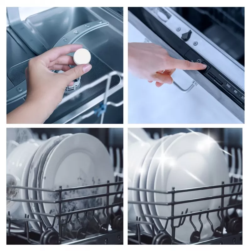 Tabletki do zmywarki FRISCHER FR00207 — 60 szt., 6,5 g każda, plastikowy słoik