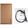 Wspornik konwertera napędów icybox MCIO 8i 74-pin SFF-TA-1016 na 2× OCuLink 42-pin 4i MB302L-B