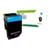 Materiał eksploatacyjny Lexmark 80C2SCE cyjan
