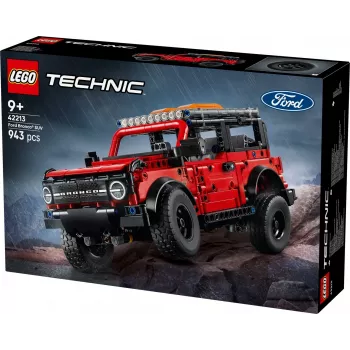 LEGO Technic zestaw konstrukcyjny Ford Bronco Off-Roader 4x4 model 42213 — 943 elementy, wiek 9+