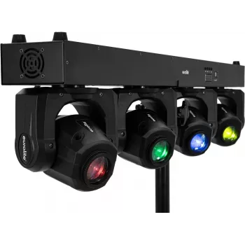 Głowica ruchoma spot EUROLITE LED TMH Bar S120 120W RGBW — kompaktowe oświetlenie sceniczne z silnikowym pan/tilt
