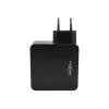 ANSMANN 247PD - Zasilacz - 45 W - 4700 mA - PD, QC 3.0 - 2 porty wyjściowe (USB, USB-C) - Czarny (1001-0095)