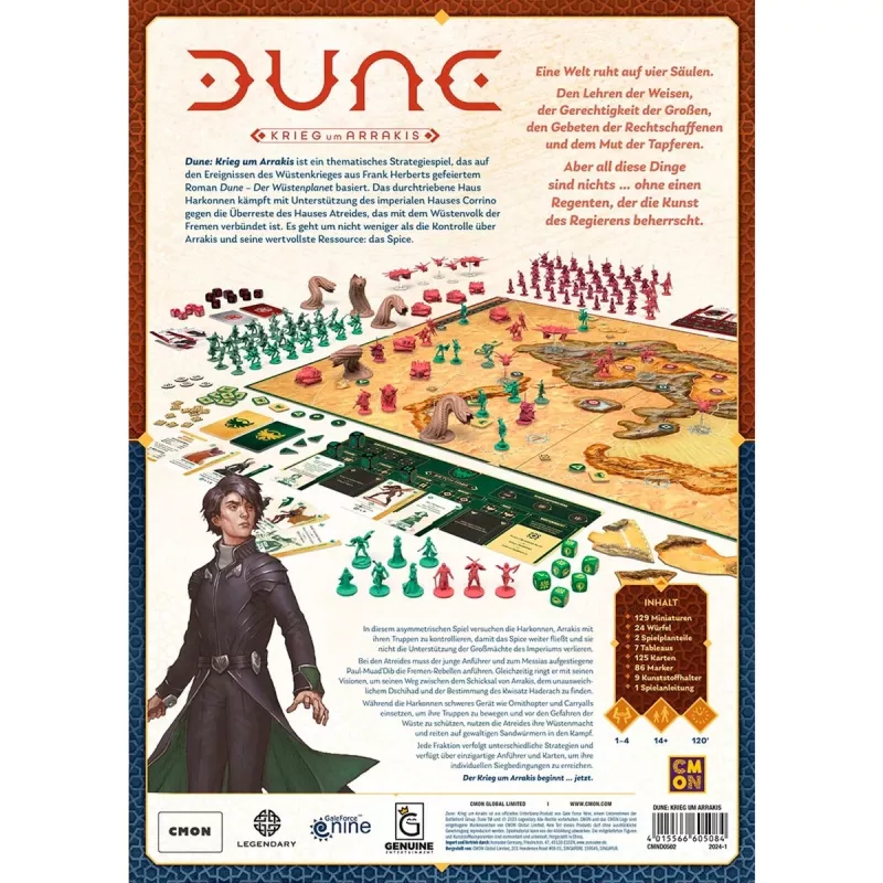 Dune: War for Arrakis, gra planszowa